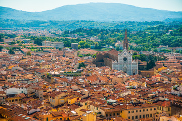 Fototapeta na wymiar Cityscape of Florence