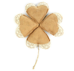 Vintage hearts isolated on white