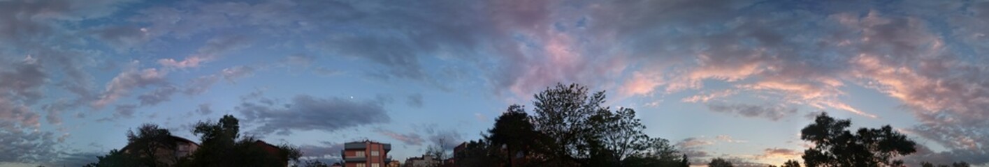 Panoramik g&ouml;ky&uuml;z&uuml;