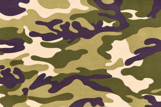 Camouflage pattern background or texture.