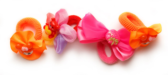 Colourful rubber bands