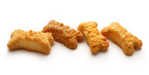 Pile of bone formed cookies