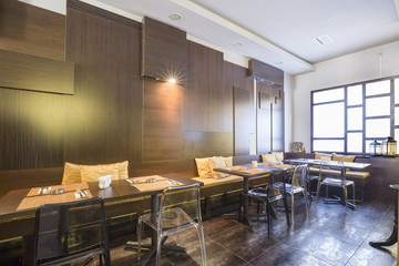 Modern restaurant interior