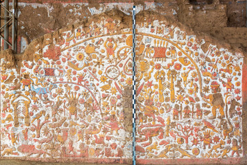 Ancient Mural in Peru
