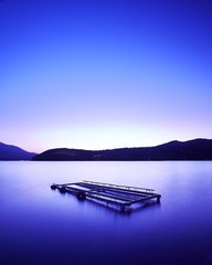 山中湖夕景