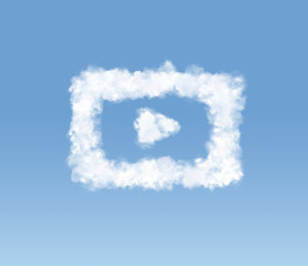 Conceptual picture of shaped cloud