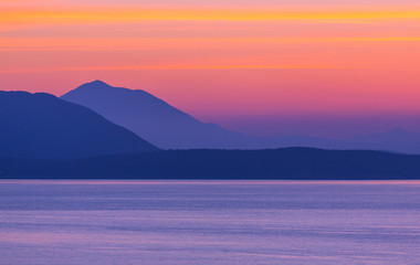 Greece sunset