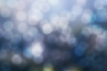 Abstract Blur of aquarium  with Bokeh