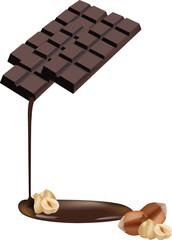 Fototapeta cioccolato fondente obraz