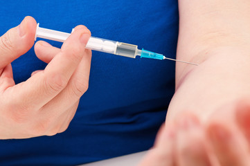 Painful injection