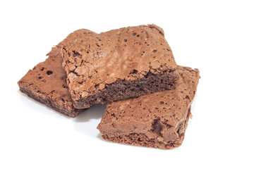 Pile of brownies