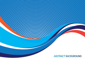 Blue abstract background