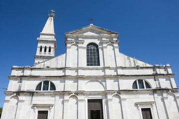 Exterior of Saint Euphemia church