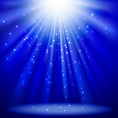 Blue abstract background