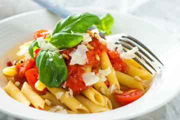 Pasta with tomato 