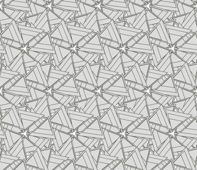 Monochrome texture with triangles