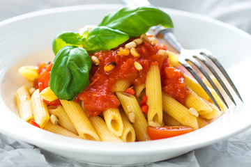 Pasta with tomato 
