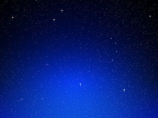 Night sky background