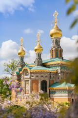 Fototapeta na wymiar Russian Chapel