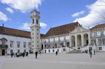 Innenhof der Universit&auml;t in Coimbra