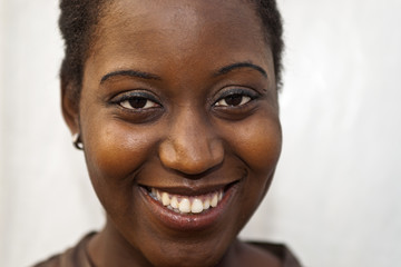 Obraz premium Junge afrikanische Frau