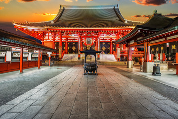 Sensoji-tempel in Tokio, Japan