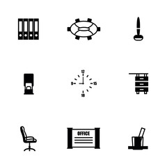 Vector Office icon set