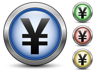 yen sign icon