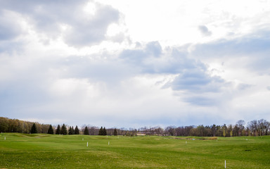 private golf field 
