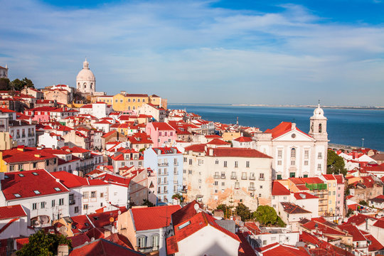 Lisbon Cityscape view, Portugal