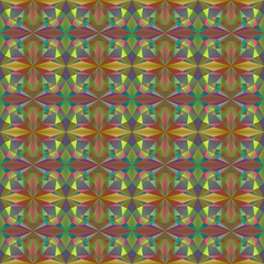 Seamless abstract geometric vector pattern