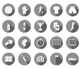 Vector Set Icons Football