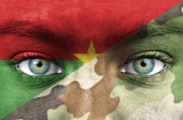 Soldier from Burkina Faso