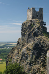 ruin of castle Trosky
