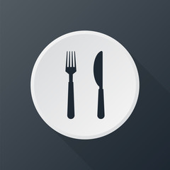 icon fork and knife