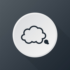 message icon outline