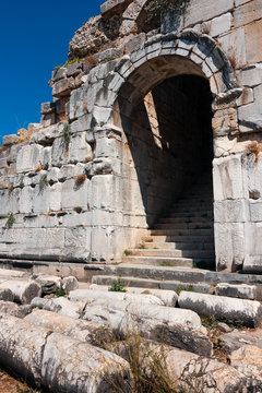 Miletus, theater entrance