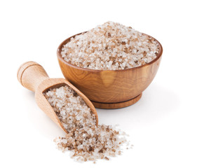 Danish smoked salt in a wooden bowl - 83310200