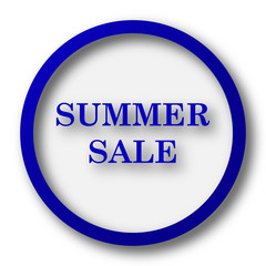 Summer sale icon