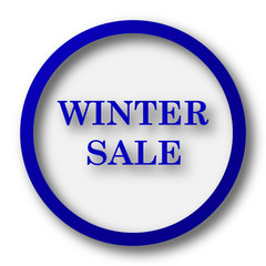 Winter sale icon