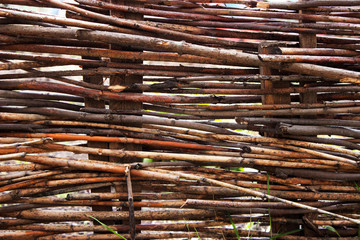 natural background branch old fence wood bars