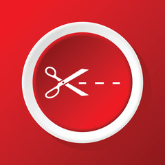 Scorpio icon on red