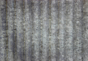 background vertical galvanized corrugated steel silver gray