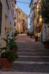 Fototapeta na wymiar La Costarella, Numana, Ancona, Marche, Italia