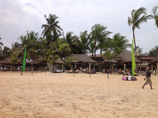spiaggia di Bassam in Costa d'Avorio
