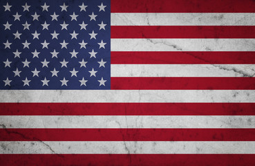 Fototapeta premium Grunge USA Flag