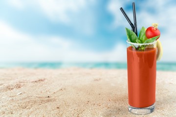 Bloody Mary, Cocktail, Tomato Juice.