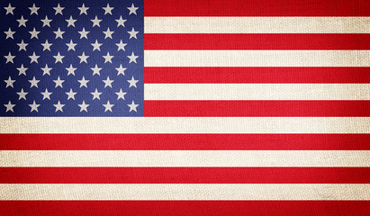 Grunge USA Flag