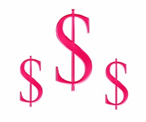 Obraz premium dollar sign