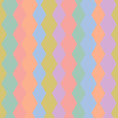 Strip pattern, pastel colors. Vector illustration